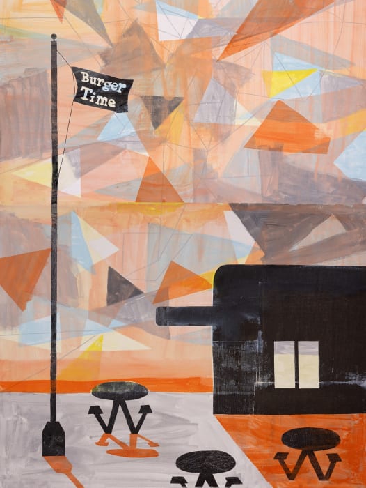 Carolyn Swiszcz, Burger Time 2, 2022