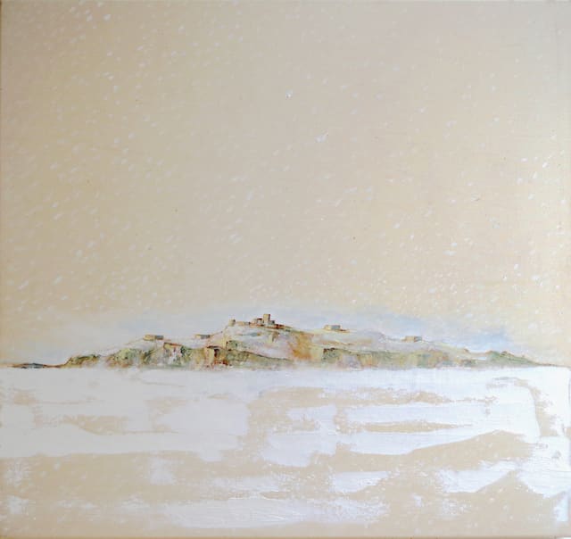 Hans Benda, Island in the Snow, 2015