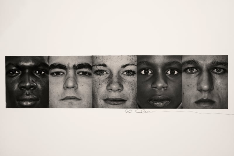Ken Ohara, ONE (collage of 5L), 1970
