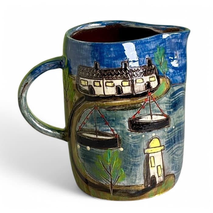 Anne Barrell, Night Harbour – Jug, 2025