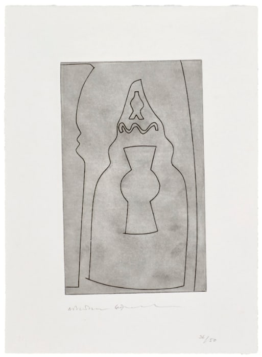 Ben Nicholson OM, Curled Turkish Form (Lafranca 66), 1967