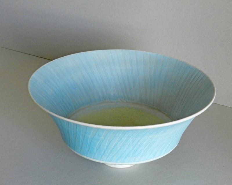 Christine Feiler, Large double rim bowl, 2018