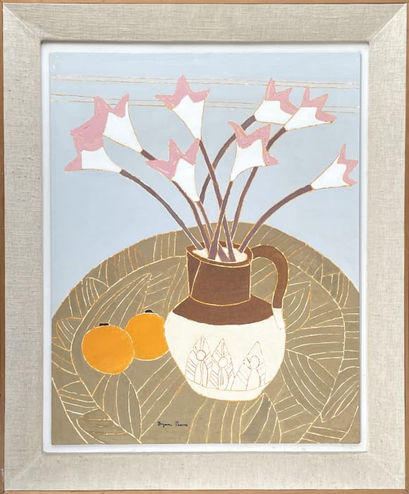 Bryan Pearce, Belladonna Lilies and Oranges, 1979