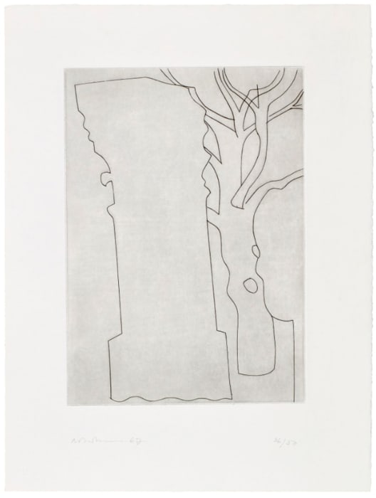 Ben Nicholson OM, Column & Tree (Lafranca 70), 1967