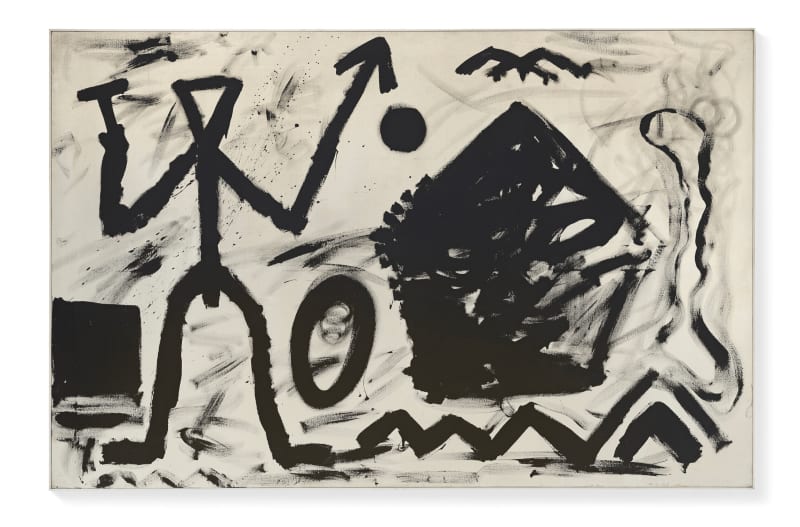 A.R Penck, Untitled II (Alpha Gamma), 1981