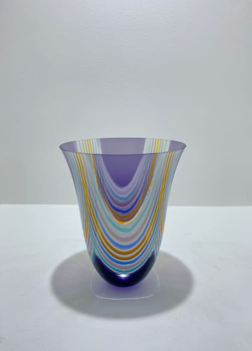 Anne Sorensen, Purple Twistie Bowl, 2024