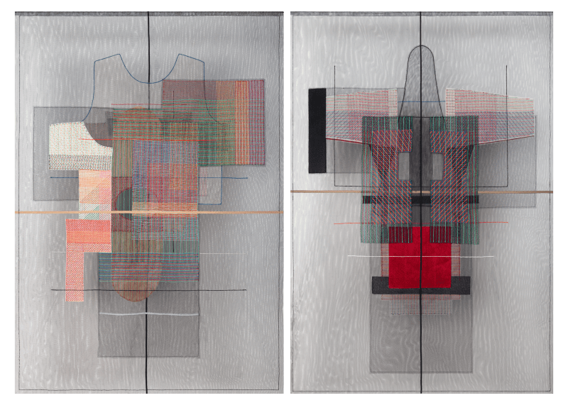 Filwa Nazer, Lull (diptych), 2023