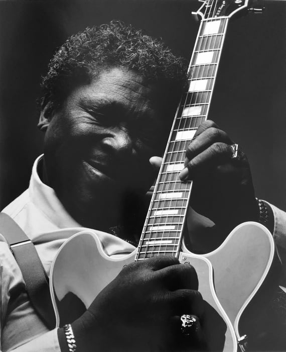 Marco Glaviano, B.B. King, Circa 1990s