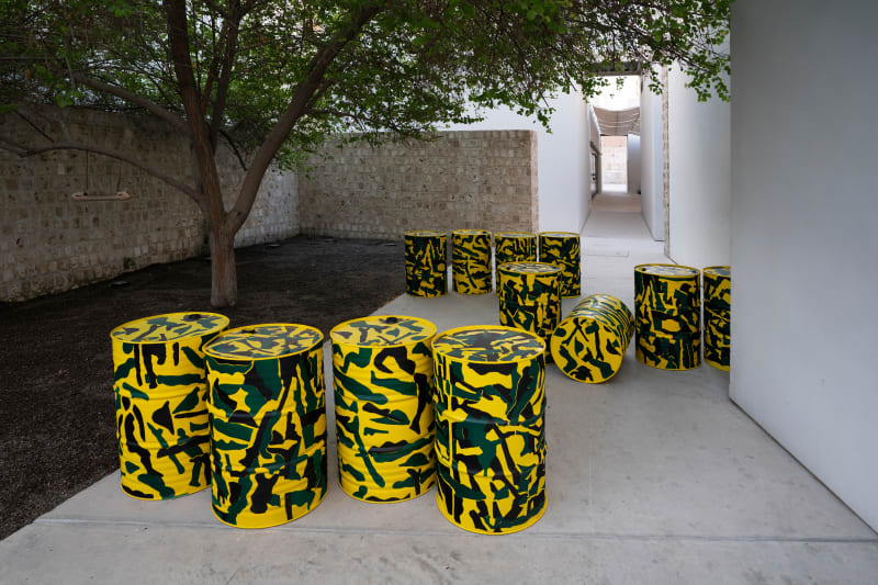 Chandraguptha Thenuwara, Barrelscape, Sharjah Art Foundation, Sharjah, UAE, 2022