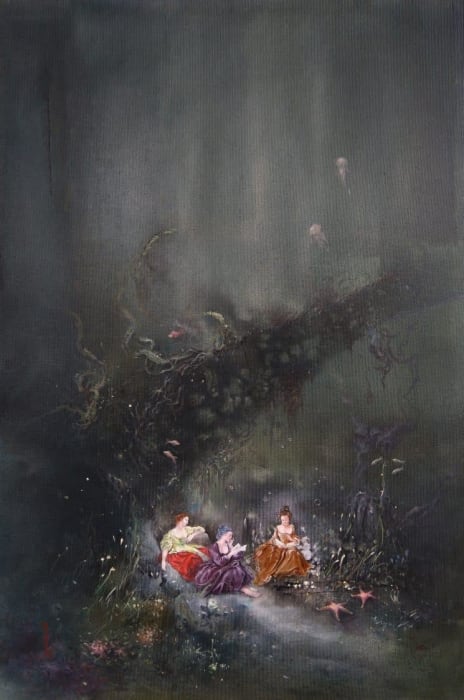 Sandatharaka Abeysinghe, Scenes of the Underwater Society 01, 2020