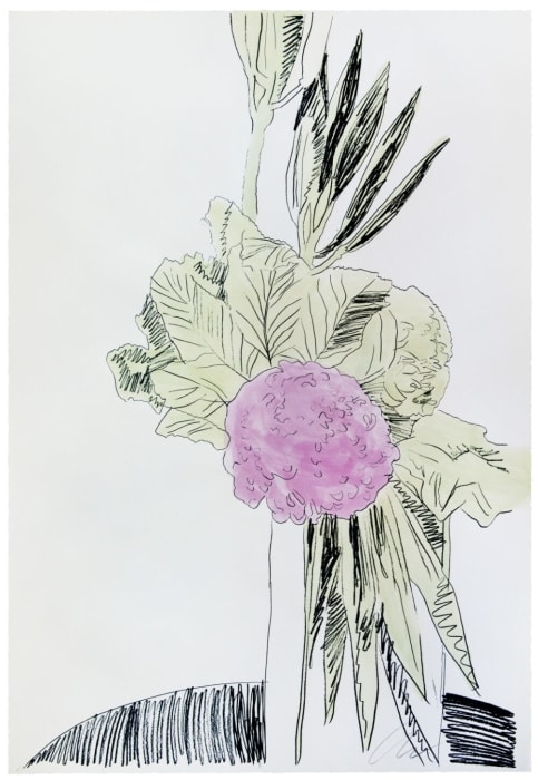 Andy Warhol, Flowers (Hand-Colored) (F & S II.110), 1974