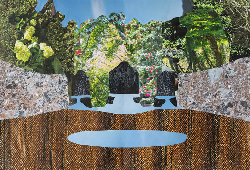 Vikky Alexander, Vue des Bains d'Apollon, autre perspective, 2021