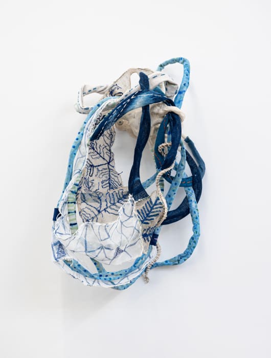 Fran Siegel, Dispersed Painting/Growth, 2023