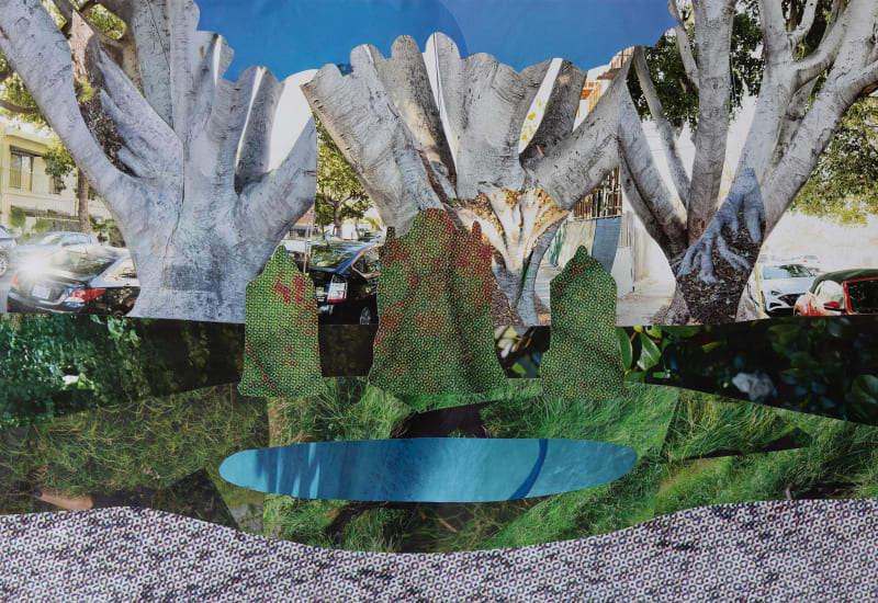 Vikky Alexander, Vue des Bains d’Apollon, 2021