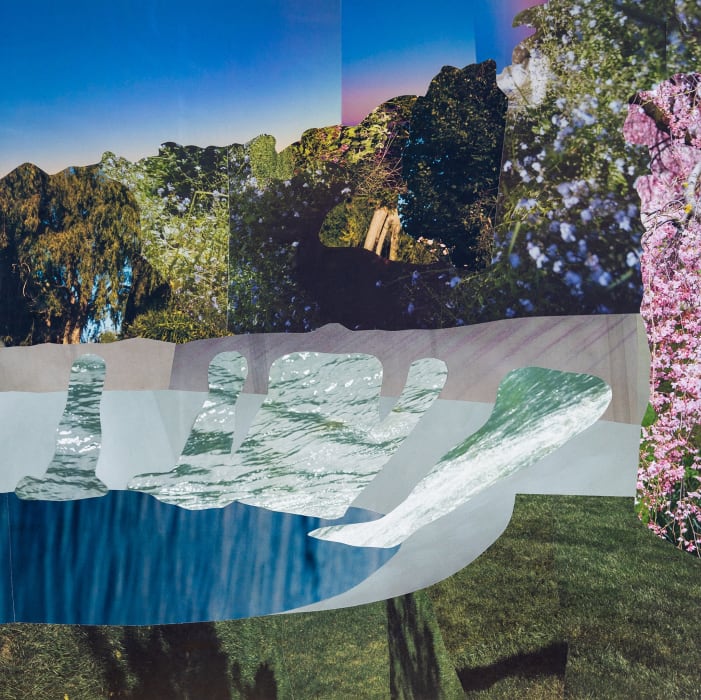 Vikky Alexander, Vue de la Salle du Bal, 2021