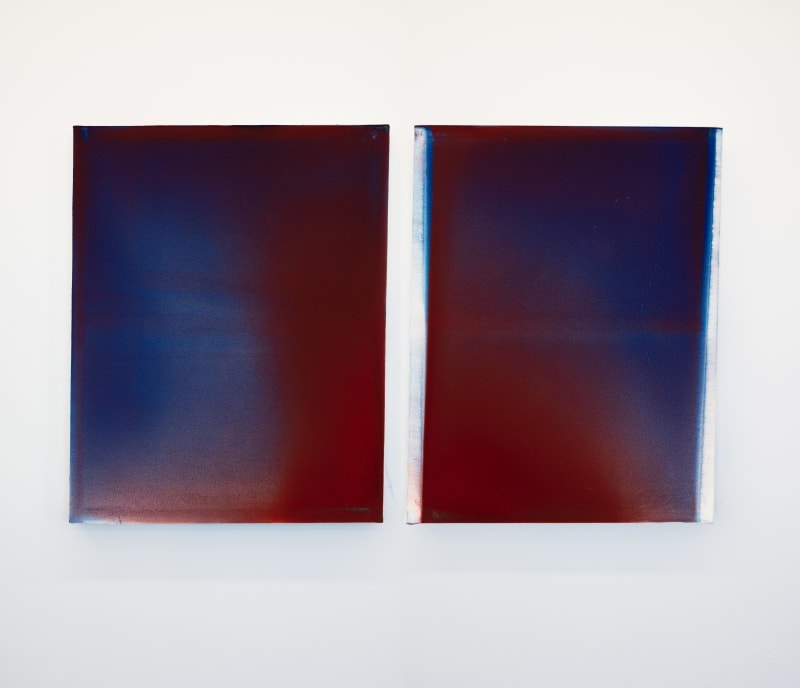 Jeremy Everett, Avenue K Flare Diptych #3, 2021