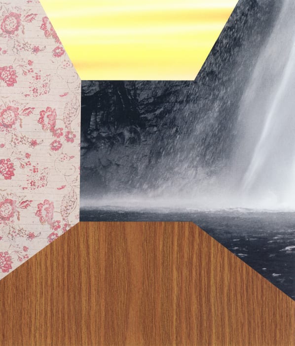 Vikky Alexander, Skylight Waterfall, 2021