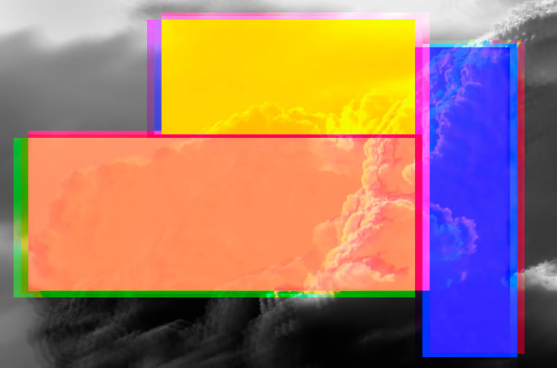 Christian Eckart, Glitched Clouds (variation)