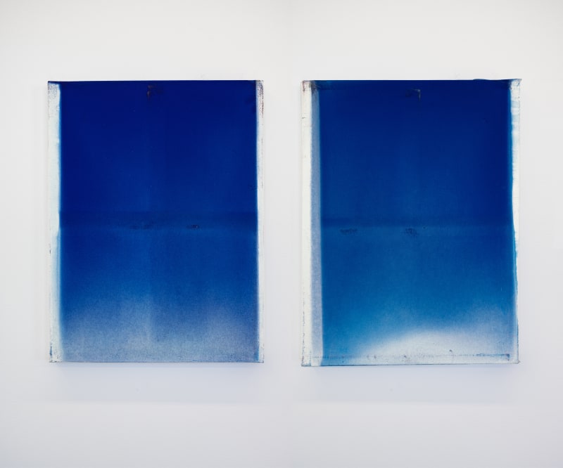 Jeremy Everett, Avenue K Flare Diptych #5, 2022