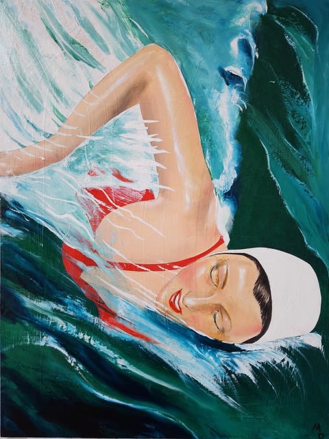 Matthew Dennison, The Swimmer , 2025