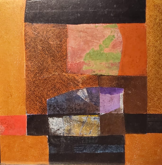 Mark Clarke (1935-2016), Collage with Green