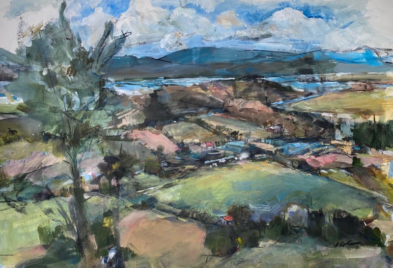 Bets Cole, Above the Valley - Willamette Valley