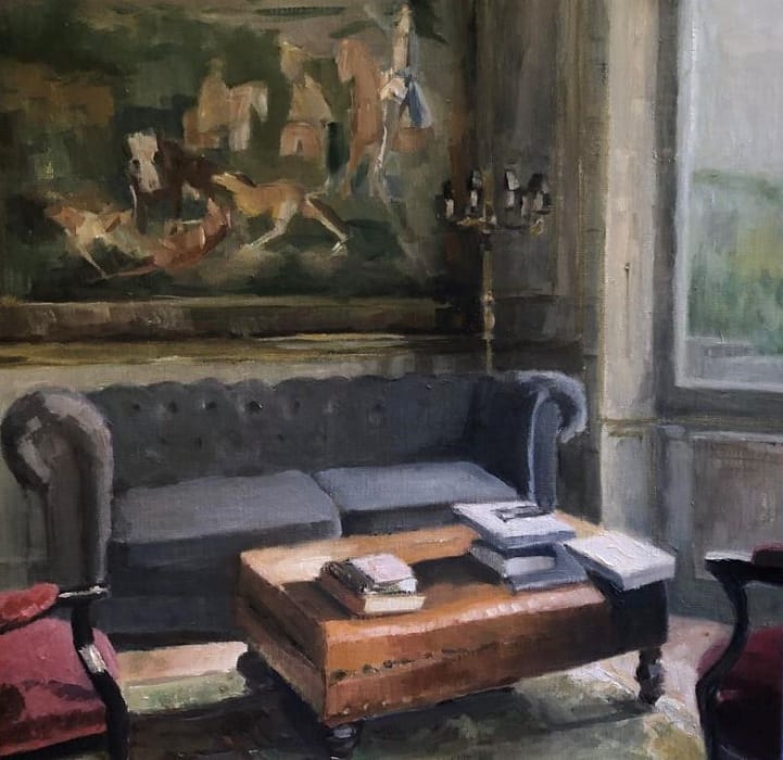 KARIN CLARKE, Chateau Interior, 2021