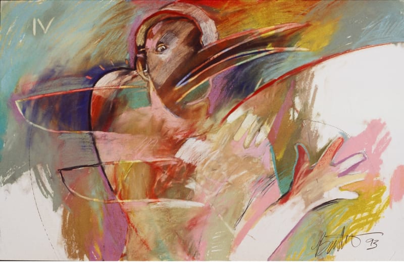 Rick Bartow (1946-2016), Crow's Fear, 1993