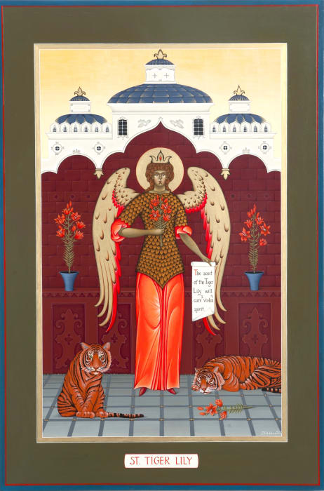 Olga Volchkova, St. Tiger Lily - Print available