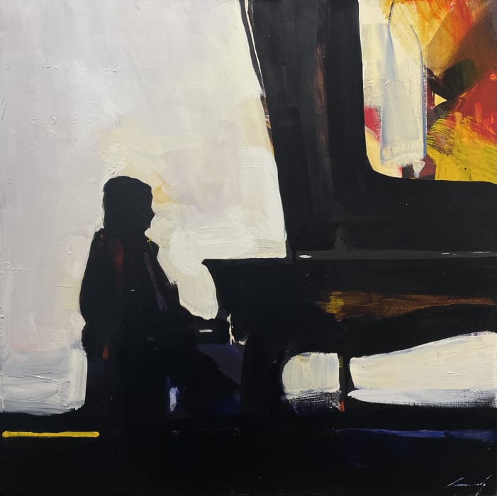 Adam Grosowsky, Boy Waiting to Play Piano