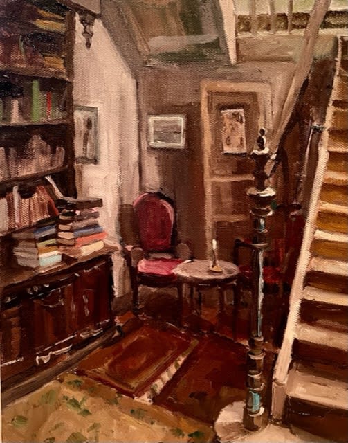 KARIN CLARKE, Chateau Moment: The Study, 2021