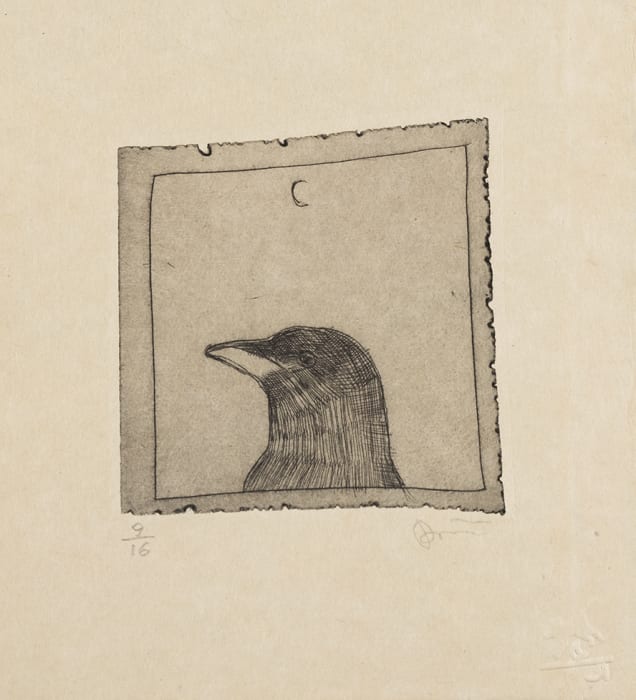 Rick Bartow (1946-2016), C = Crow, 2015