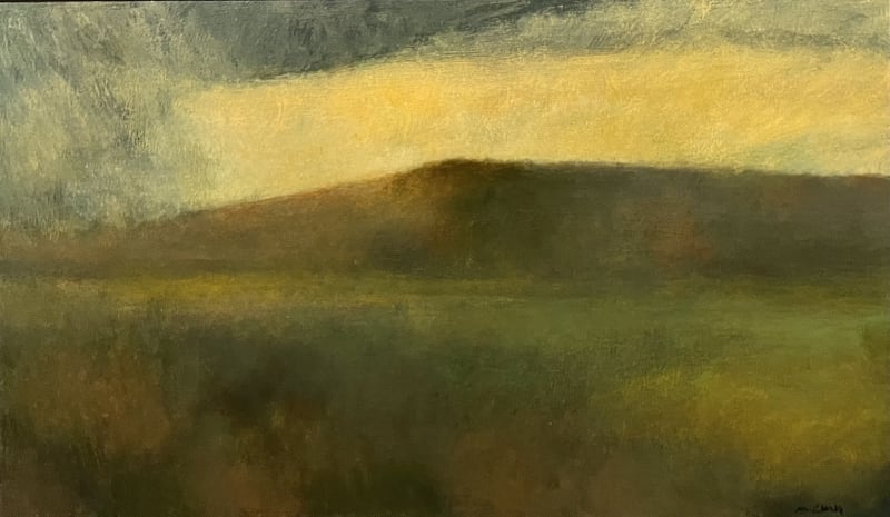 Mark Clarke (1935-2016), Landscape with raincloud