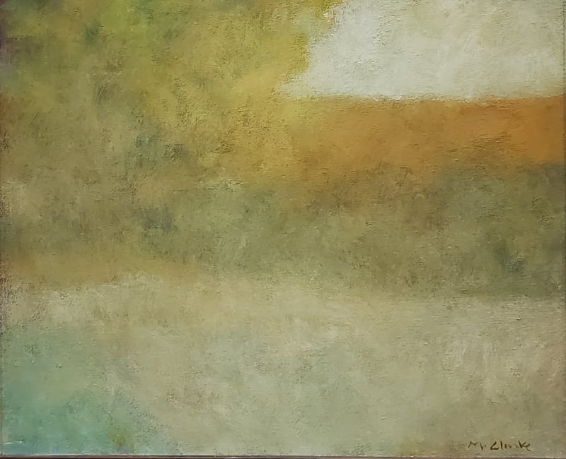Mark Clarke (1935-2016), Distant Orange, 2014