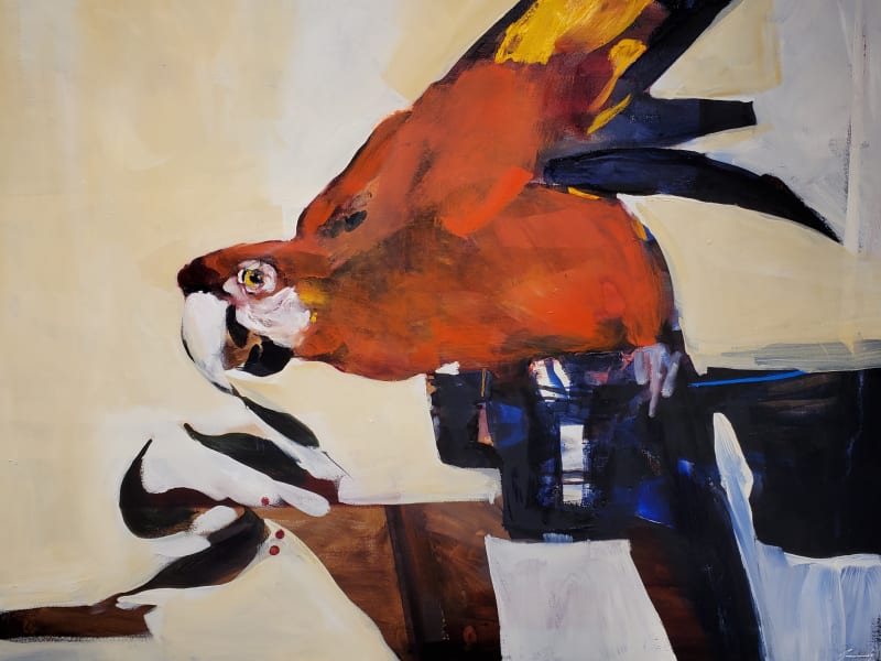Adam Grosowsky, Big Macaw with Berries
