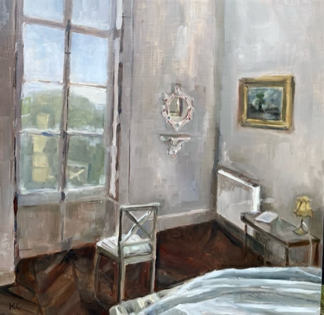 KARIN CLARKE, Chambre with Window, Chateau Orquevaux, 2021