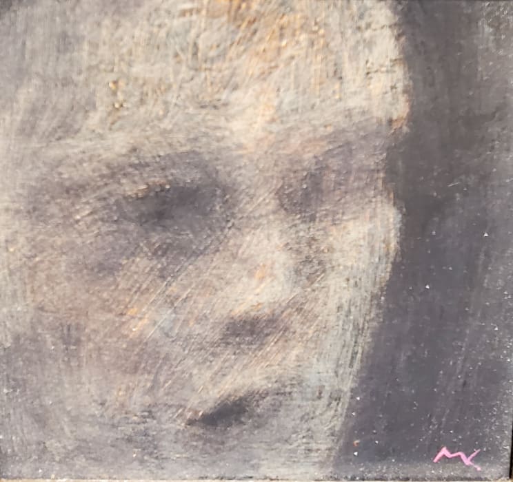 Mark Clarke (1935-2016), Face #3