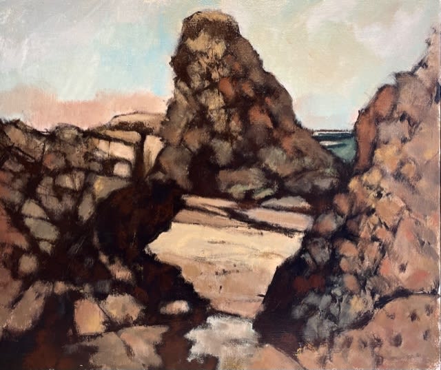 MARK CLARKE (1935-2016), Coastal Rocks, C. 2013