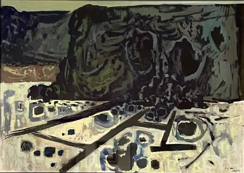 CARL HALL (1921-1996), Lava Formations, 1956