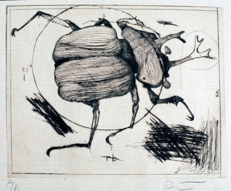 Rick Bartow (1946-2016), Big Beetle, 1999