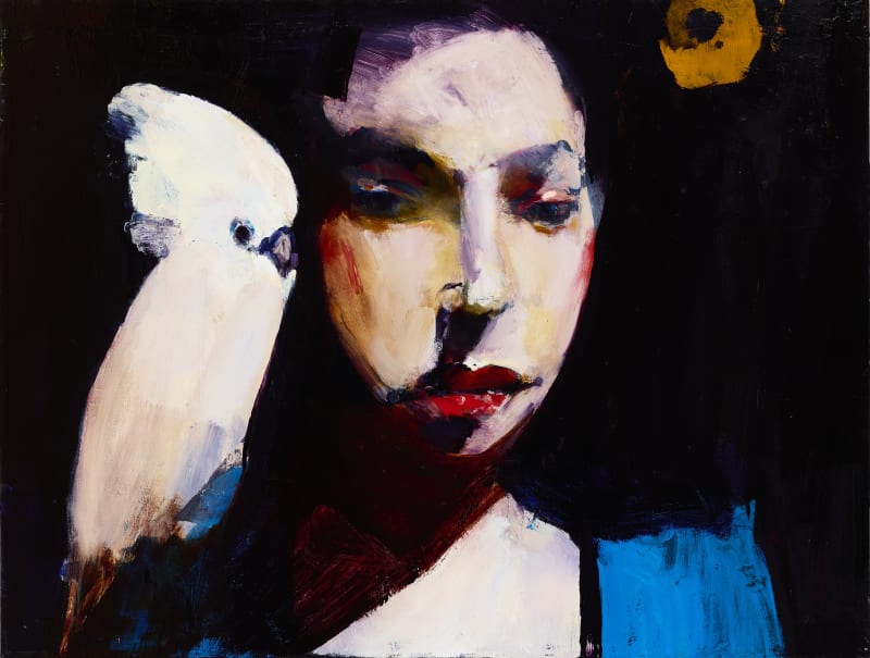 Adam Grosowsky, Girl with Cockatoo