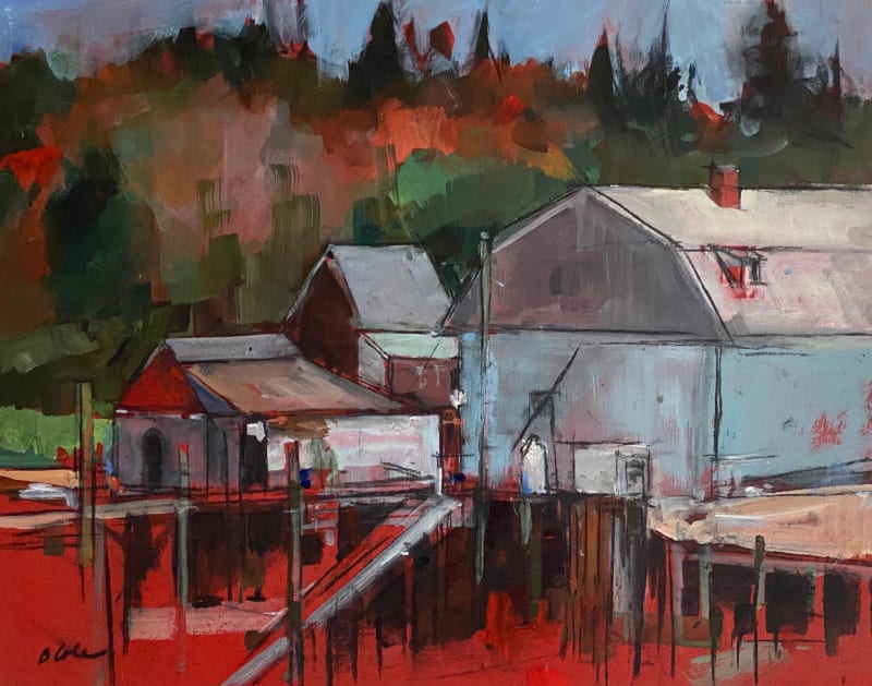 Bets Cole, Behind the Lobster Shack - Birch Harbor, Maine