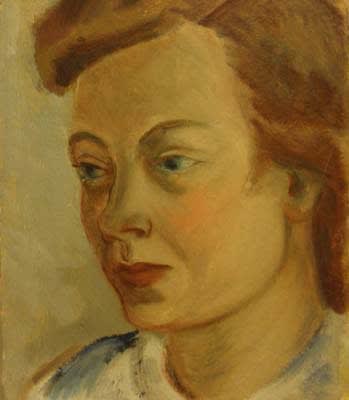 ANNE KUTKA MCCOSH (1902-1994), Portrait of a Red-Haired Woman, 1938