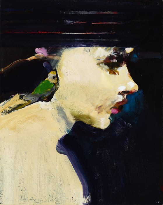 Adam Grosowsky, Figure with Small Bird