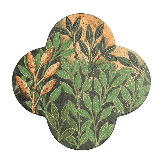Quatrefoil - New Growth I by Nicky Foreman