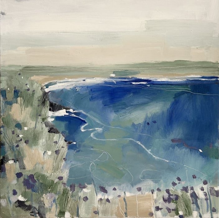 Aimee Willcock, Two Coves on a Bright Day