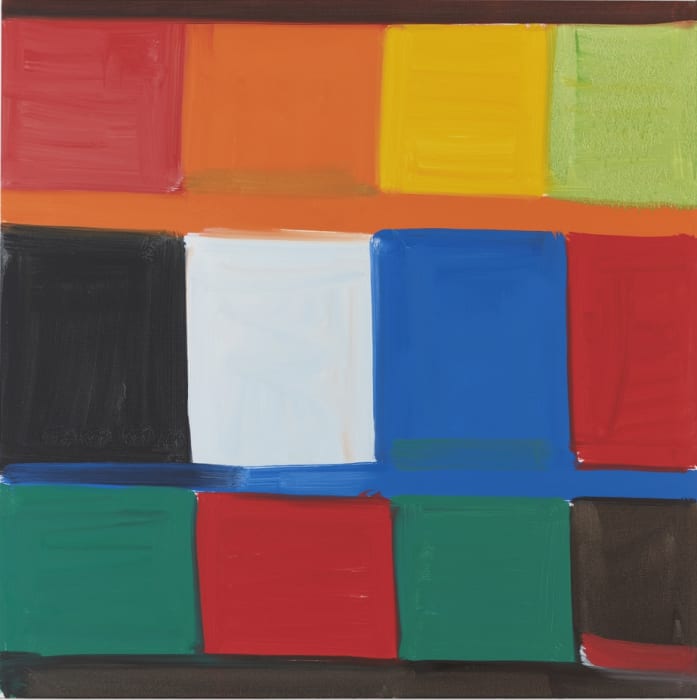 Stanley Whitney, Stay Song 28, 2018