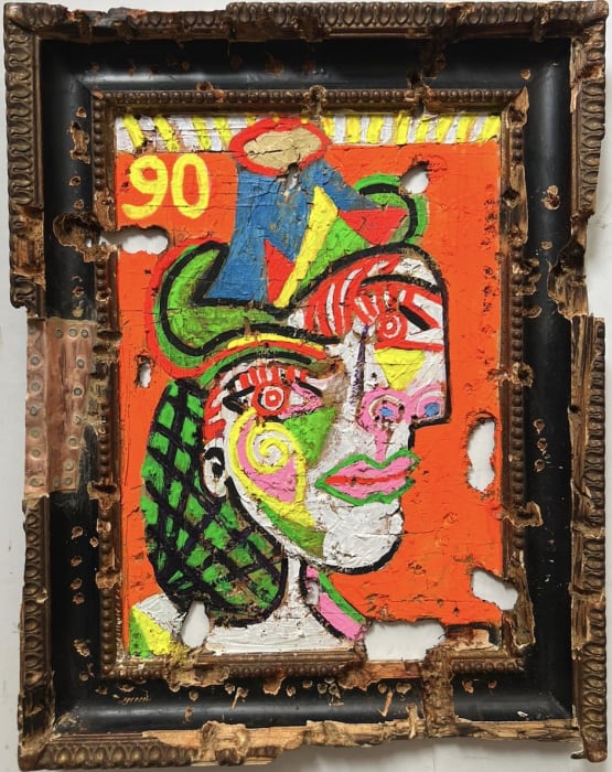 Joris Ghilini, Head of a woman 90, 2025