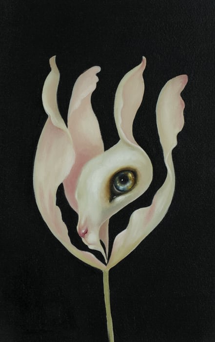 Jennybird Alcantara, Rabbit Flower Study # 1, 2020 - SOLD