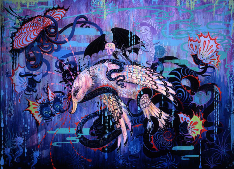 Camille Rose Garcia, The Hydra of Babylon, 2009